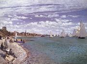 Claude Monet Regatta at Sainte-Adresse Germany oil painting artist